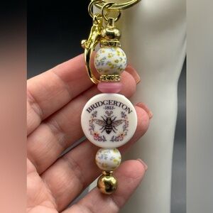 Bridgerton Purse Charm Keychain